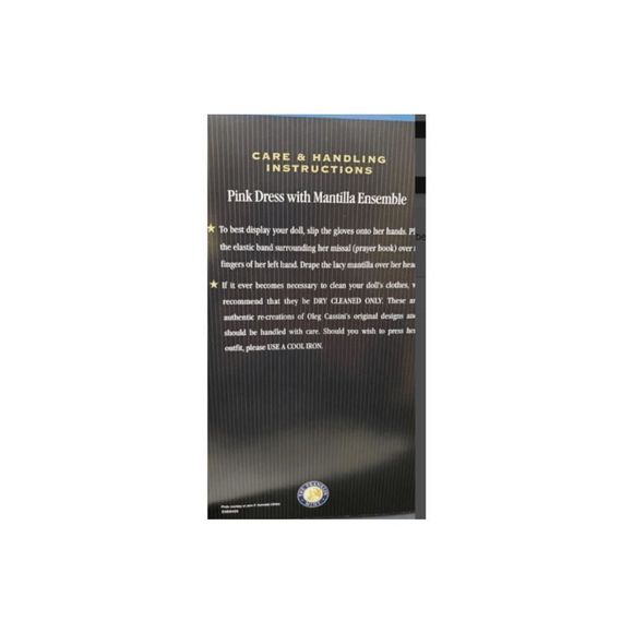 NIB- FRANKLIN MINT JACKIE KENNEDY PINK DRESS ENSEMBLE- - Picture 6 of 13